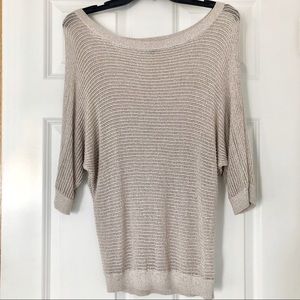 EXPRESS Shimmer Batwing Sleeve Sweater